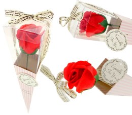 Wieczna róża prezent prezent na walentynki kolor