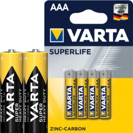 bateria varta r03 superlife 1,5v heavy duty aaa