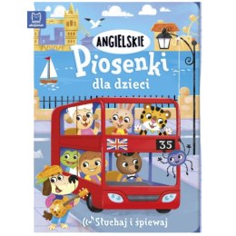 Książeczka książka dla dzieci 7 piosenek angielskich dla dzieci 14str