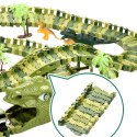 Mega tor wyścigowy dinozaur figurki trex autko pętla + akces