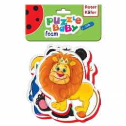 Baby puzzle zestaw edukacyjny zoo 16 elementów dla najmłodszych roter kafer