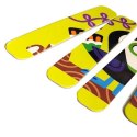 Gra edukacyjna puzzle patyczki tukan sowa układanka wzory roter kafer