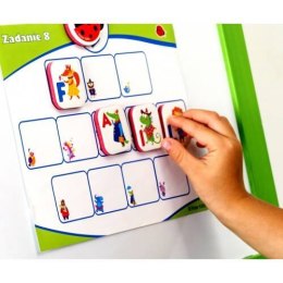 Gra magnetyczna angielski dla dzieci karty magnesy układanka roter kafer