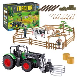 farma traktor zwierzęta osada zestaw rolniczy dla dzieci narzędzia