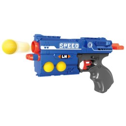 Pistolet na kulki strzałki zabawkowy z pompką gumowe piłki pociski broń