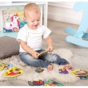 Baby puzzle zestaw edukacyjny bajkowe obrazki gra dla dzieci roter kafer