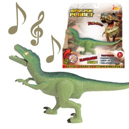 Dinozaur efekty świetlne i dźwiękowe ruchome elementy interaktywny