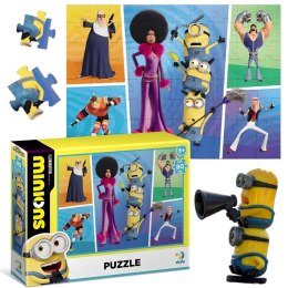 puzzle 80 elementów minions minionki układanka kolorowa dla dzieci