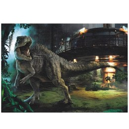 puzzle jurassic world 500 elementów mega układanka dinozaury park jurajski