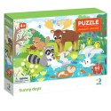 puzzle letnie dni 60 elementów urocza kolorowa układanka dla najmłodszych