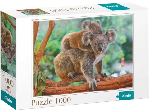 puzzle mały koala i mama 1000 elementów do ułożenia uroczego obrazka