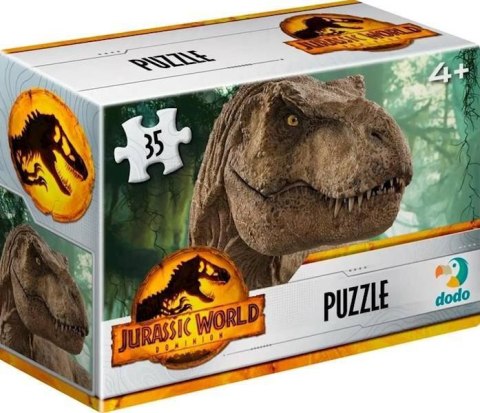 puzzle mini jurassic park układanka 35 elementów park jurajski dla dzieci