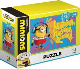 puzzle mini minions kolorowa układanka minionki 35 elementow dla dzieci