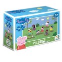 puzzle mini świnka peppa kolorowa układanka 35 elementów dla najmłodszych