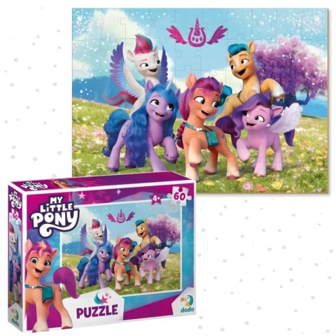 puzzle my little pony 60 elementów urocza układanka dla dzieci kucyki