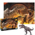 puzzle park jurajski 500 elementów układanka jurassic world mega zestaw