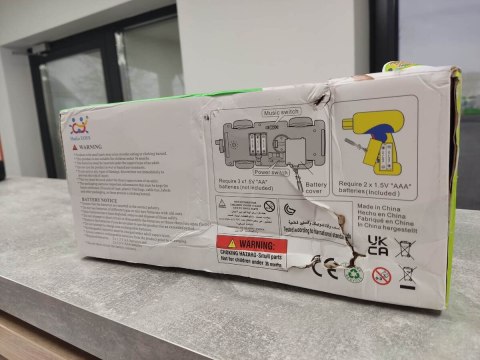 Auto Do Rozkręcania i Skręcania + Narzędzia, Jeździ, Świeci, Gra Melodie Wkrętarka Przecena 1