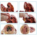 dinozaur w jajku zieje ryczy para światło dżwięk muzyka jajo interaktywne