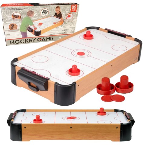 Hokej stołowy air cymbergaj drewniany powietrzny zestaw gra zręcznościowa