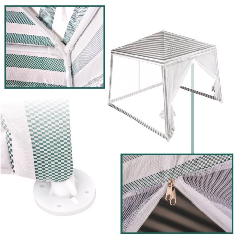 Namiot pawilon altana ogrodowy imprezowy handlowy Biały 2X2m