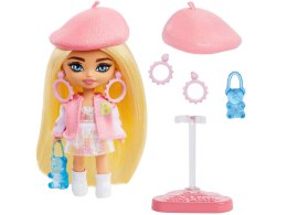 Lalka stylowa modowa Barbie Extra Mini Minis w berecie HLN48 ZA5105C