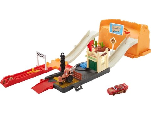 Tor wyścigowy wyrzutnia Auta Cars Zygzak McQueen pudełko ZA5100