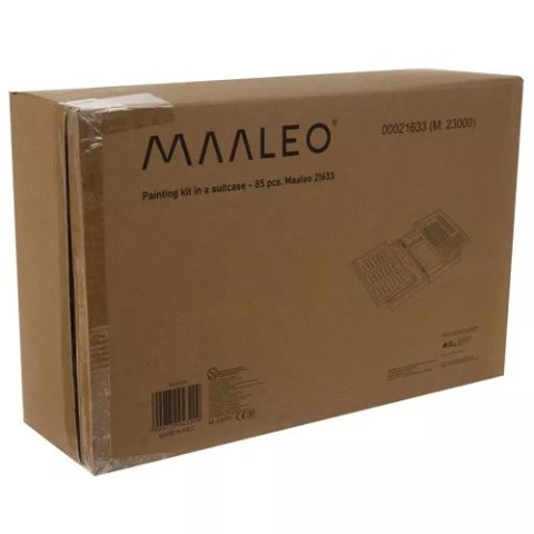 Zestaw do malowania w walizce- 85szt. Maaleo 21633
