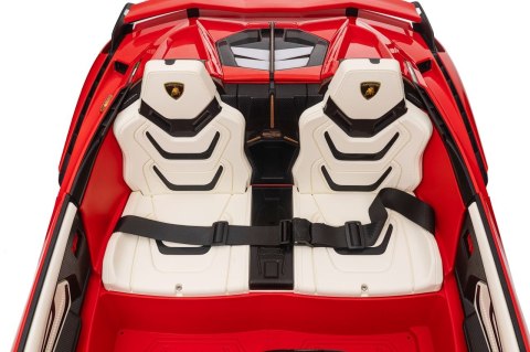 4x100W 24V Dwuosobowy Auto na akumulator Lamborghini SIAN Czerwony 4x100W 24V Dwuosobowy Auto na akumulator Lamborghini SIAN Czerwony