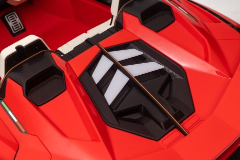 4x100W 24V Dwuosobowy Auto na akumulator Lamborghini SIAN Czerwony 4x100W 24V Dwuosobowy Auto na akumulator Lamborghini SIAN Czerwony