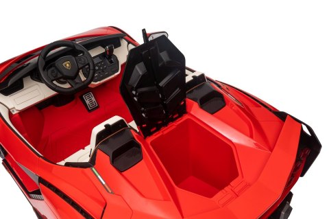 4x100W 24V Dwuosobowy Auto na akumulator Lamborghini SIAN Czerwony 4x100W 24V Dwuosobowy Auto na akumulator Lamborghini SIAN Czerwony