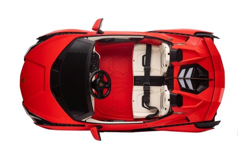 4x100W 24V Dwuosobowy Auto na akumulator Lamborghini SIAN Czerwony 4x100W 24V Dwuosobowy Auto na akumulator Lamborghini SIAN Czerwony