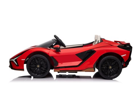 4x100W 24V Dwuosobowy Auto na akumulator Lamborghini SIAN Czerwony 4x100W 24V Dwuosobowy Auto na akumulator Lamborghini SIAN Czerwony
