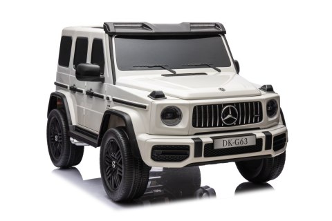 24V 800W 4x4 2osbowy Auto na akumulator Mercedes Benz G63 AMG Biały