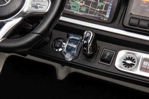 24V 800W 4x4 2osbowy Auto na akumulator Mercedes Benz G63 AMG Biały