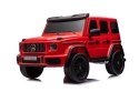 Pojazd Mercedes Benz G63 AMG XXL STRONG Czerwony