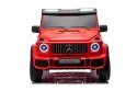 Pojazd Mercedes Benz G63 AMG XXL STRONG Czerwony