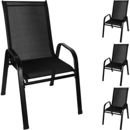 Zestaw krzeseł ogrodowych- 4szt. Gardlov 23460