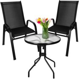 Zestaw mebli balkonowych- stolik + 2 krzesła 23461