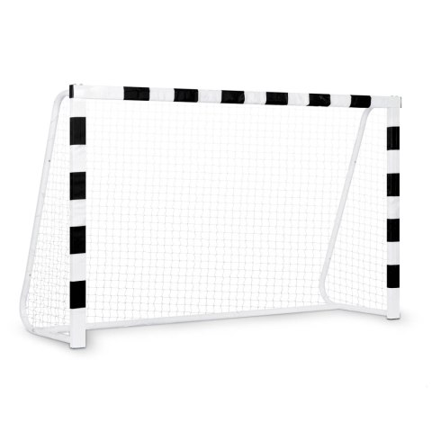 Bramka do piłki nożnej 300 x 160 x 90 cm NS-460 czarno-biała