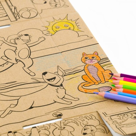 MUDUKO Puzzle dla maluszków Zaprzyjaźnij się z owadami Ekopuzzle dwuelementowe