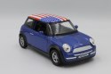 samochód metalowy auto welly mini cooper usa roof