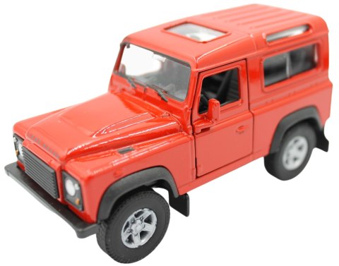 model metalowy auto welly land rover defender 1:34