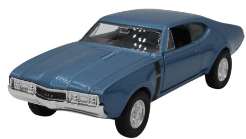 model metalowy welly auto 1968 oldsmobile 442 1:34