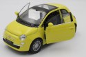 model metalowy welly auto 2007 fiat 500 1:34