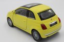 model metalowy welly auto 2007 fiat 500 1:34