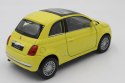 model metalowy welly auto 2007 fiat 500 1:34