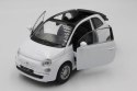 model metalowy welly auto 2010 fiat 500c 1:34