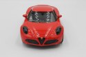 model metalowy welly auto alfa romeo 4c 1:34