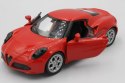 model metalowy welly auto alfa romeo 4c 1:34