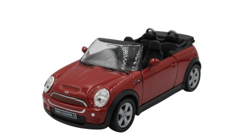 model metalowy welly mini cooper s cabrio 1:34